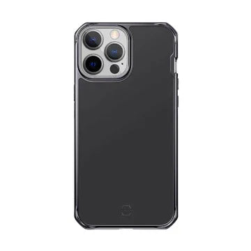 Itskins Hybrid Glass iPhone 13 Pro Cover - Space Grey - Tashqila Itskins Hybrid Glass iPhone 13 Pro Cover - Space Grey - Tashqila